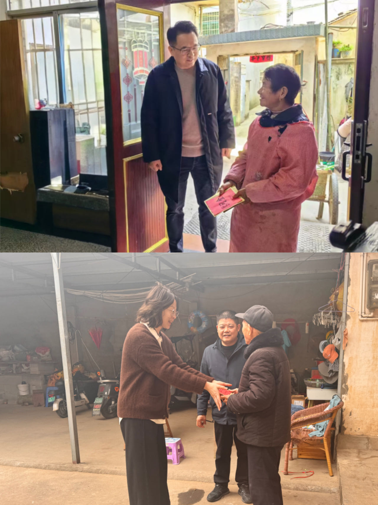 走訪送關懷，慰問暖人心——屯溪區(qū)國投集團黨委開展春節(jié)走訪慰問活動